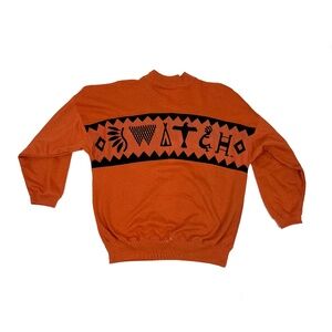 Vintage 80s Swatch Watch Pullover Sweatshirt
